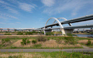 東京都足立区：荒川土手