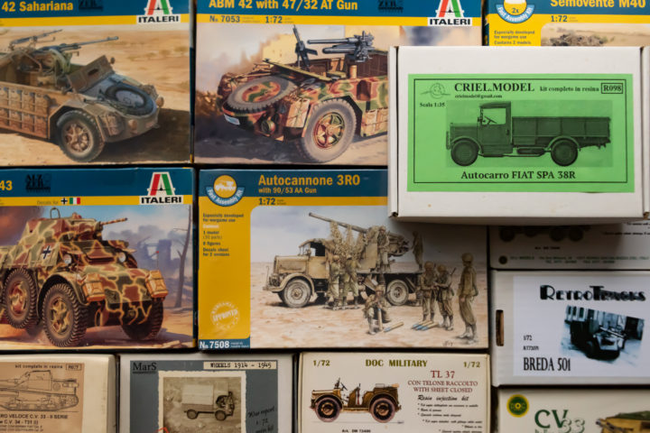 イタリア軍のプラモデル、ガレージキット