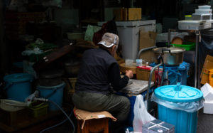 東京都中央区築地：築地市場